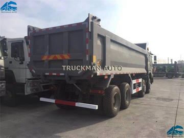 8x4 veículos com rodas resistentes do caminhão basculante 12 40-50 toneladas que carregam o padrão de emissão do Euro II