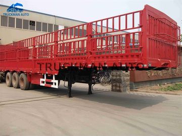 60 da cerca semi do reboque toneladas resistentes do sistema do ABS para o transporte de carga da maioria