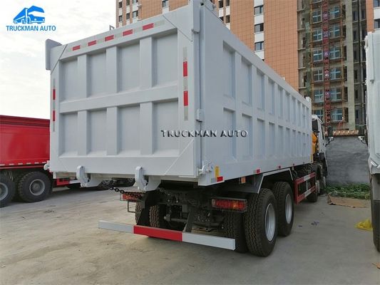 50 toneladas de caminhão basculante de 23.5m3 Sinotruk com guindaste