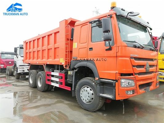 10 roda 20m3 371HP SINOTRUK HOWO Tipper Truck For Ghana