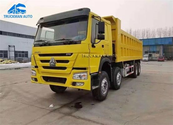 371HP 50T usou HOWO SINO Tipper Truck With New Tire