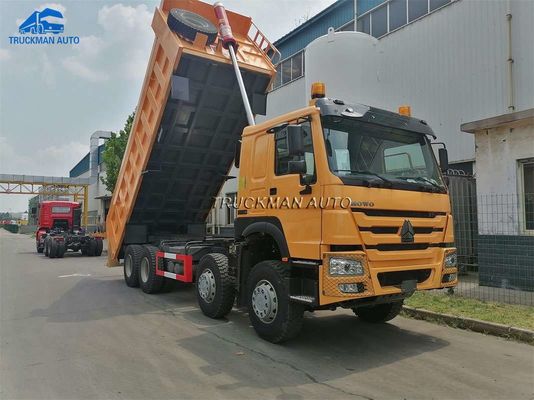 12 caminhão cúbico do medidor da roda 371HP SINOTRUK HOWO 25 para Gana