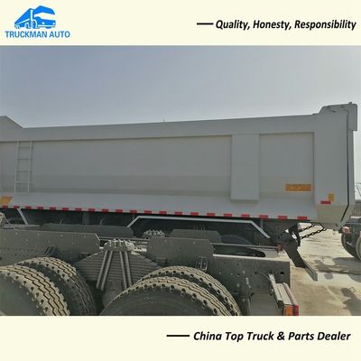 371HP 50 toneladas de caminhão basculante resistente de SINOTRUK HOWO 8x4 com a cubeta da forma de U
