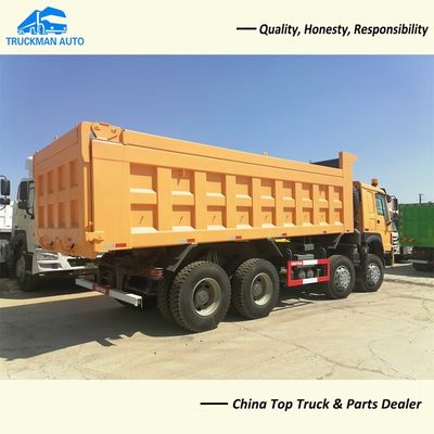 371HP 12 veículo com rodas SINOTRUK HOWO 50 toneladas de Tipper Trucks For Ghana