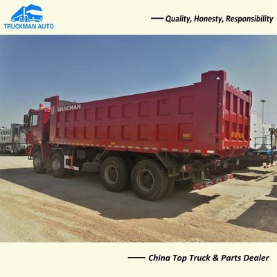 12 roda SHACMAN 50 toneladas de caminhão basculante de 8x4 para Gana