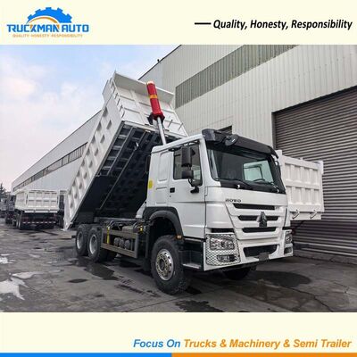 Camião Basculante SINOTRUK HOWO 6X4 Altamente Eficiente Para a Líbia