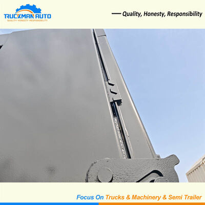 Semi-reboque de carga de 3 eixos de 50 toneladas em forma de U para a Guiana