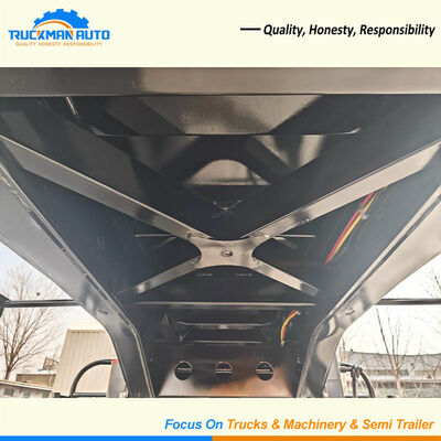 Semi-reboque de carga de 3 eixos de 50 toneladas em forma de U para a Guiana