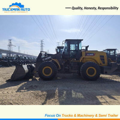 Good Quality 6.5 Tons XCMG XC968 Wheel Loader For Road Works