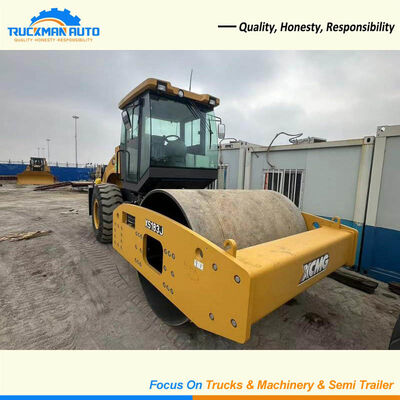 Durabilidade 18 toneladas XCMG XS183J Single Drum Road Roller para a Nigéria