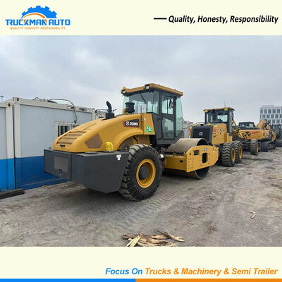 Durabilidade 18 toneladas XCMG XS183J Single Drum Road Roller para a Nigéria