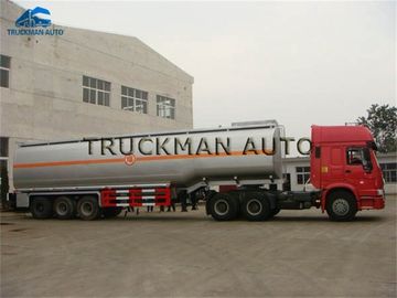 Tipo cúbico do motorista de caminhão do reboque do tanque de óleo de 50 3 eixos com 50 toneladas de capacidade de carga