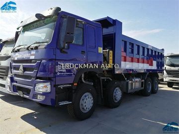 12 Euro resistente 2 da carga do caminhão basculante 40-50tons do caminhão basculante de Howo 8x4 dos veículos com rodas