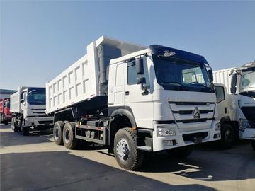 18,63 padrão de emissão do Euro IV do caminhão basculante D10.38-40 de Cbm Cargobox Howo 6x4