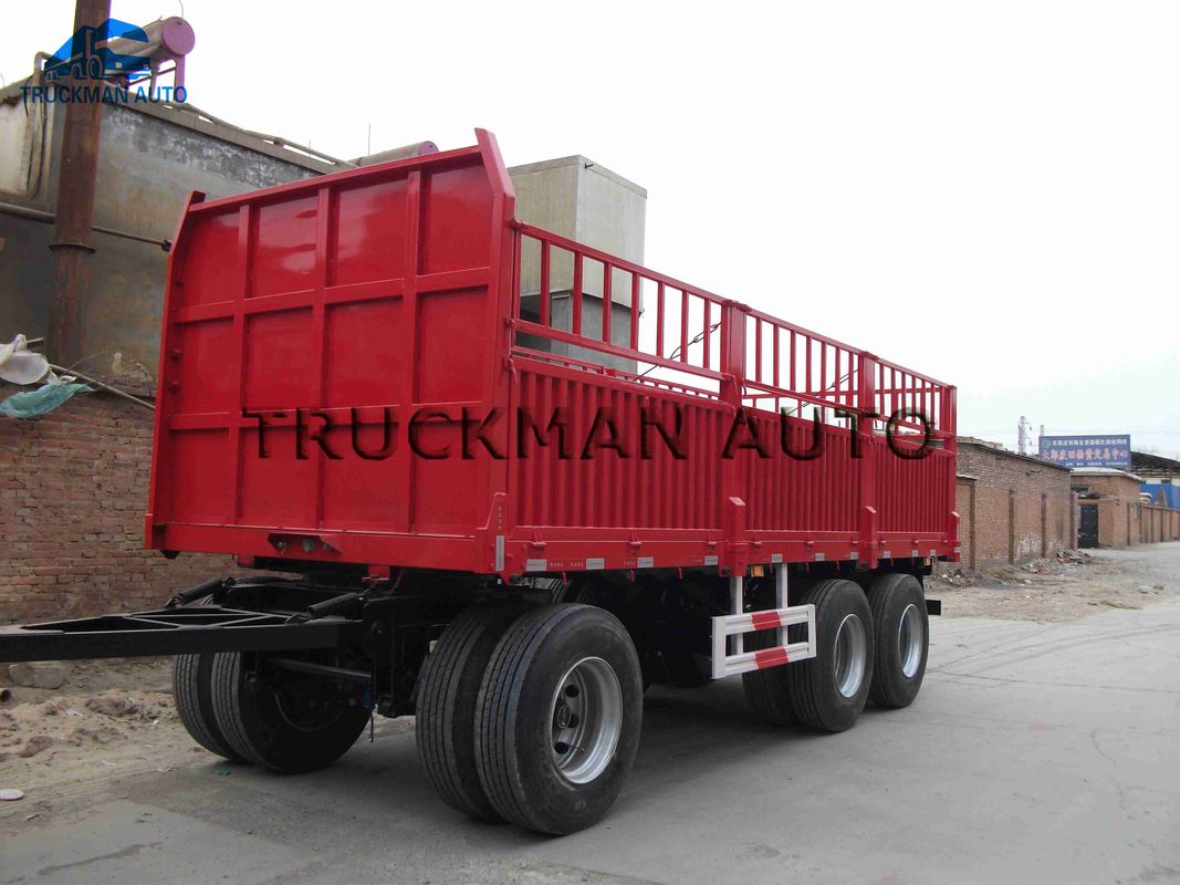 capacidade de carga completa do caminhão de reboque do recipiente de 20ft 35 toneladas com 3 eixos