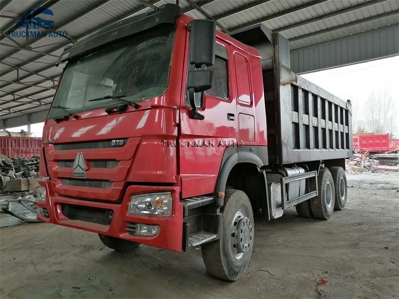 25 toneladas de caminhão basculante usado 19.32m3 de HOWO para Gana